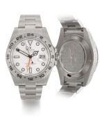 ROLEX | EXPLORER II, 22 SPECIAL AIR SERVICE, REFERENCE 216570, MILITARY STAINLESS STEEL DUAL-TIME WRISTWATCH WITH DATE AND BRACELET, CIRCA 2012