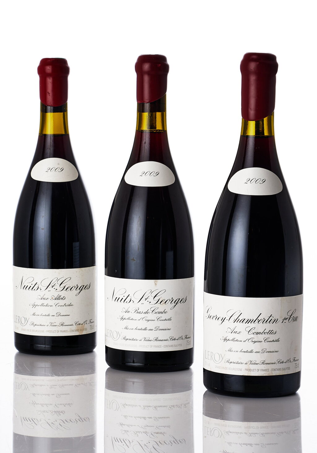 View full screen - View 1 of Lot 7342. Gevrey Chambertin, Les Combottes 2009 Domaine Leroy (1 BT).