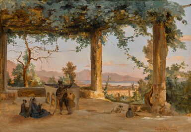 View full screen - View 1 of Lot 499. Naples, a view of the Real Albergo dei Poveri from Capodimonte.