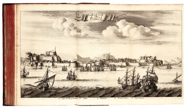 View full screen - View 1 of Lot 172. Dapper | Naukeurige Beschryving van Morea, 1688.