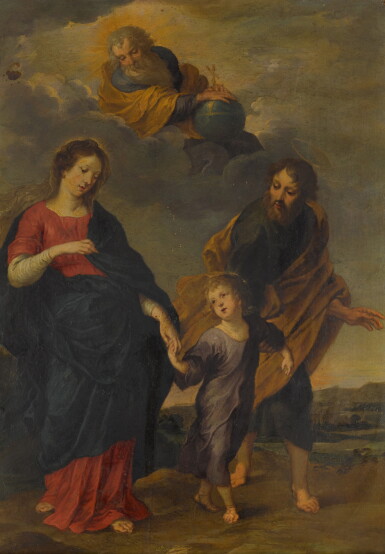 View full screen - View 1 of Lot 106. The Return of the Holy Family from Egypt.