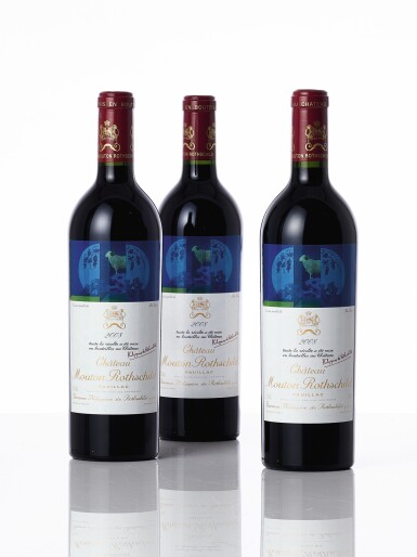View full screen - View 1 of Lot 6141. Château Mouton Rothschild 2008 (6 BT).