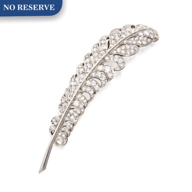 View full screen - View 1 of Lot 15. MAUBOUSSIN | DIAMOND BROOCH.
