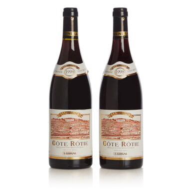 View full screen - View 1 of Lot 1372. Côte Rôtie, La Mouline 1998 Guigal (12 BT).