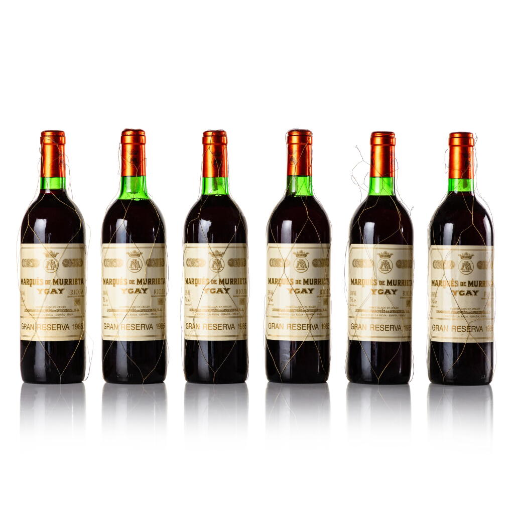 View full screen - View 1 of Lot 494. Marques de Murrieta, Ygay Gran Reserva 1985 (12 BT).