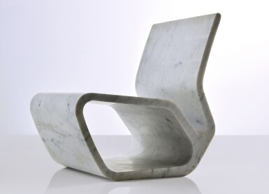 View full screen - View 1 of Lot 162. "Extruded" Chair (White).