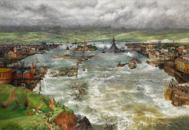 View full screen - View 1 of Lot 621. RICHARD EURICH, R.A. | FLOOD WATER.