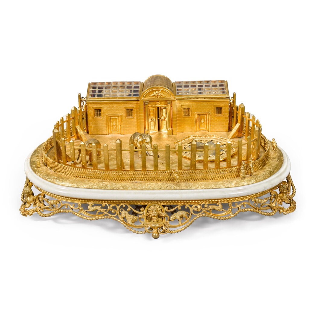 全萤幕检视 - 查看460A gilt-bronze ink stand, circa 1860-1870 | Encrier en bronze doré, vers 1860-1870 的1