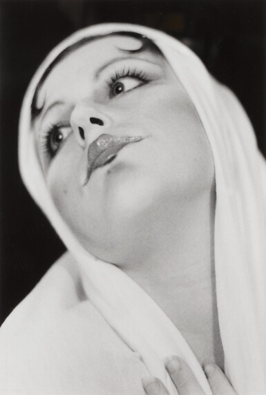 View full screen - View 1 of Lot 9. Cindy Sherman | Untitled (Madonna), 1975 .