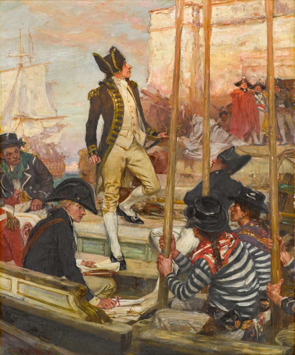 View full screen - View 1 of Lot 102. Lord Nelson at the Battle of Copenhagen.