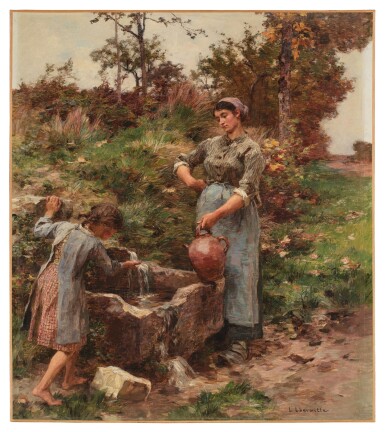 View full screen - View 1 of Lot 141. At the Well (La Source).