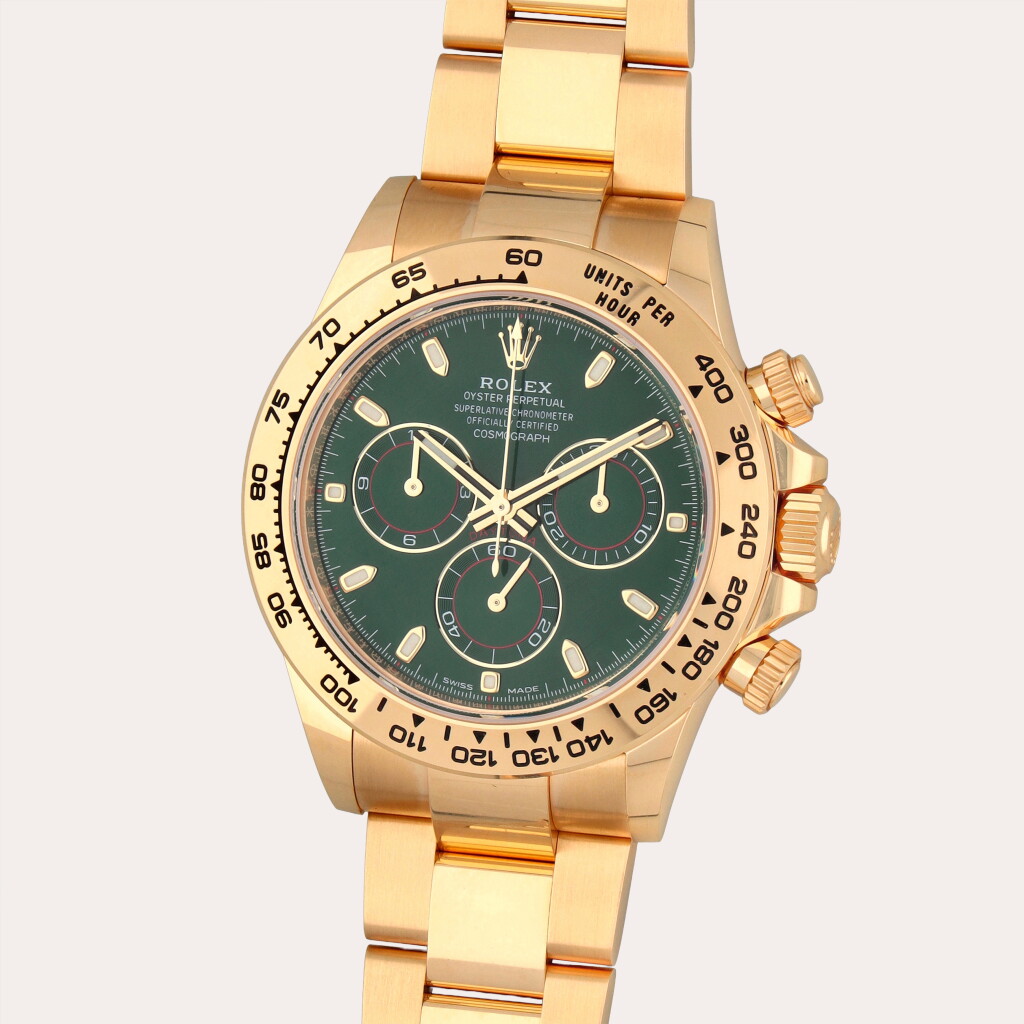 View full screen - View 1 of Lot 77. Daytona 'John Mayer', Reference 116508 | A yellow gold chronograph wristwatch with bracelet | Circa 2023.