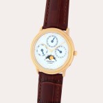 Quantième Perpétuel Automatique, Reference 5548BA | A yellow gold perpetual calendar wristwatch with moon phases | Circa 1983