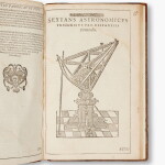 Brahe, Tycho | Astronomiae instauratae mechanica, Nuremberg, 1602, first trade edition of Brahe's most important work