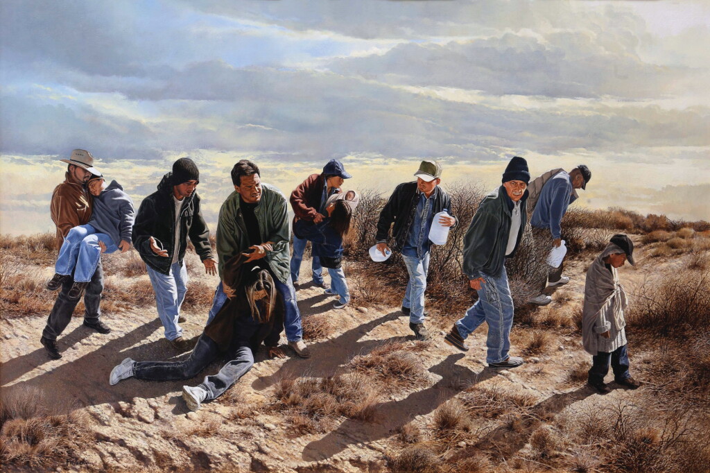 View full screen - View 1 of Lot 20. Crossing II: Border Paintings.