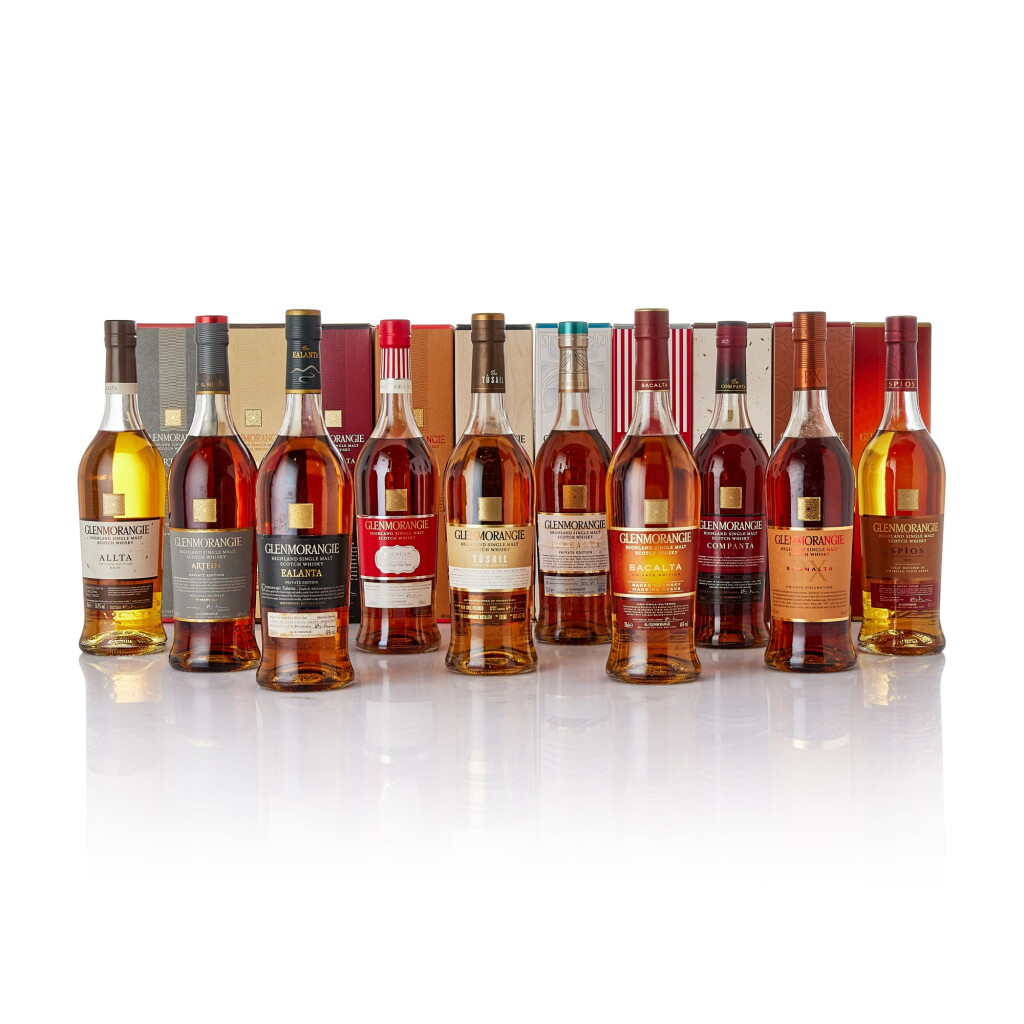View full screen - View 1 of Lot 5083. Glenmorangie - Private Edition Full Set NV (10 BT70).
