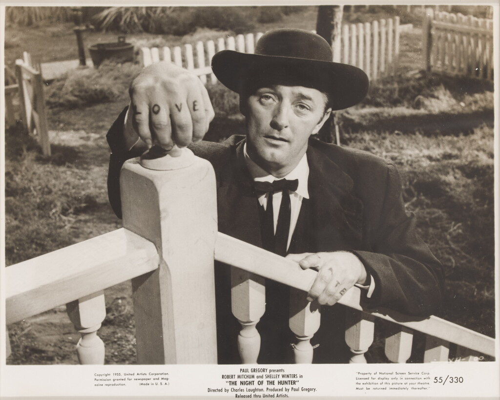 View full screen - View 1 of Lot 115. The Night of the Hunter (1955), original photographic production still, US.