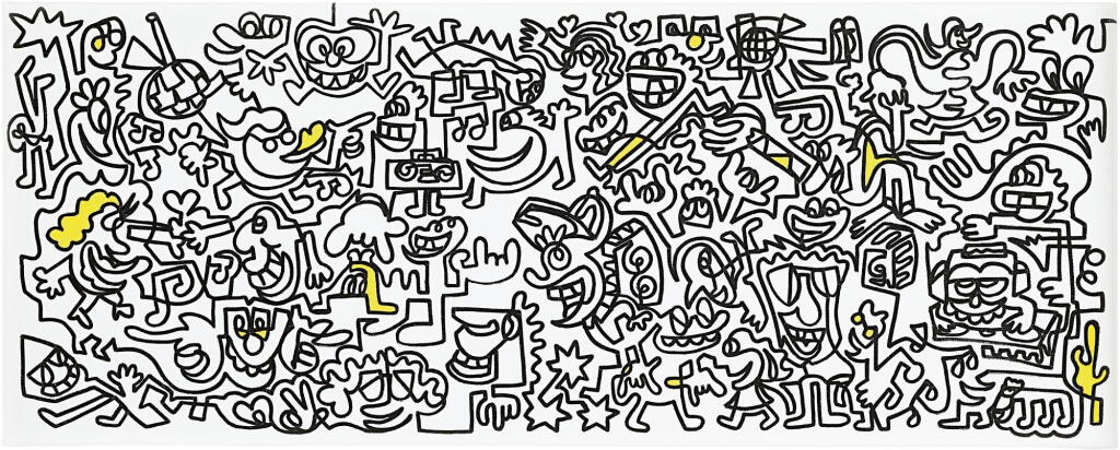 View full screen - View 1 of Lot 511. MR DOODLE | DISCO DAYS 迪斯科時代.