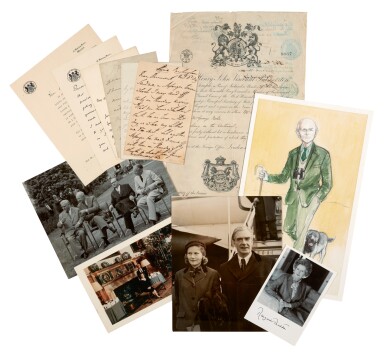 View full screen - View 1 of Lot 109. BRITISH PRIME MINISTERS | letters by Wellington, Derby, Palmerston, Gladstone, Disraeli, Baldwin, Thatcher.