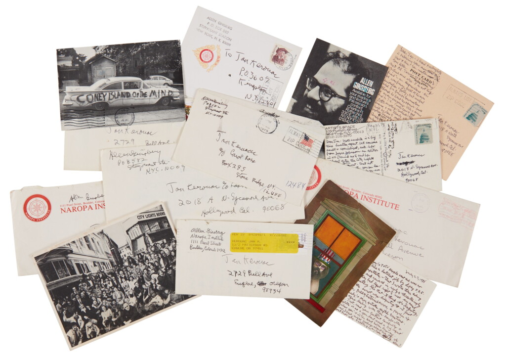 View full screen - View 1 of Lot 140. Ginsberg, Allen | An archive of correspondence from Ginsberg, Ferlinghetti, and Orlovsky, to Jan Kerouac.