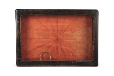 View full screen - View 1 of Lot 21. JOSEPH CORNELL | UNTITLED (BLACK SAND TRAY).