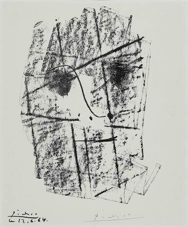 View full screen - View 1 of Lot 957. Le Visage, from Pour Daniel-Henri Kahnweiler (B. 1179; PP. 403).