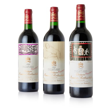 View full screen - View 1 of Lot 8646. Château Mouton Rothschild 1993 (11 BT).