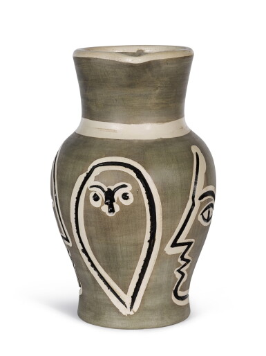 View full screen - View 1 of Lot 45. PABLO PICASSO | PICHET GRAVÉ GRIS (A. R. 246).