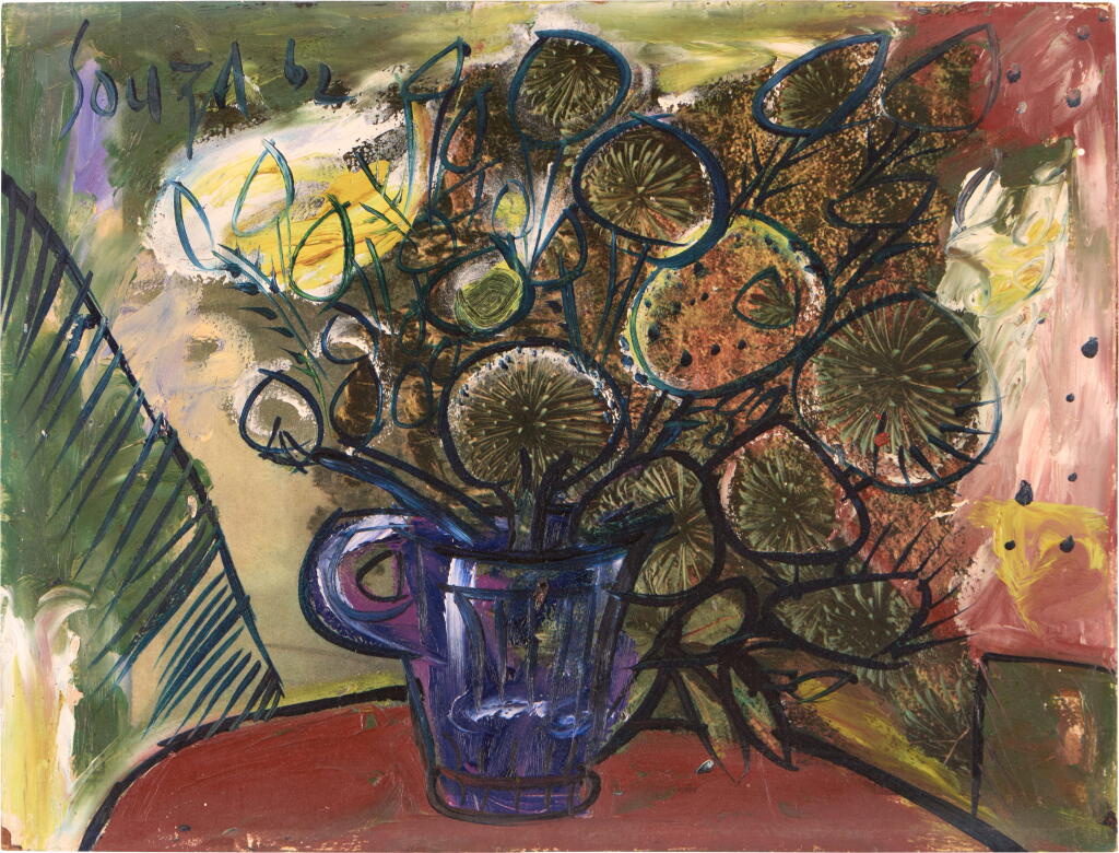 View full screen - View 1 of Lot 36. Still Life with Wild Flowers.