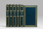 HUGO. La Légende des siècles. Paris, 1859-1877-1883. 5 volumes in-8, maroquin bleu nuit (Noulhac).