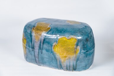 View full screen - View 1 of Lot 25. Untitled (rounded-edge stool).