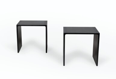 View full screen - View 1 of Lot 617. Two Heroic Carbon Stool , 2010.