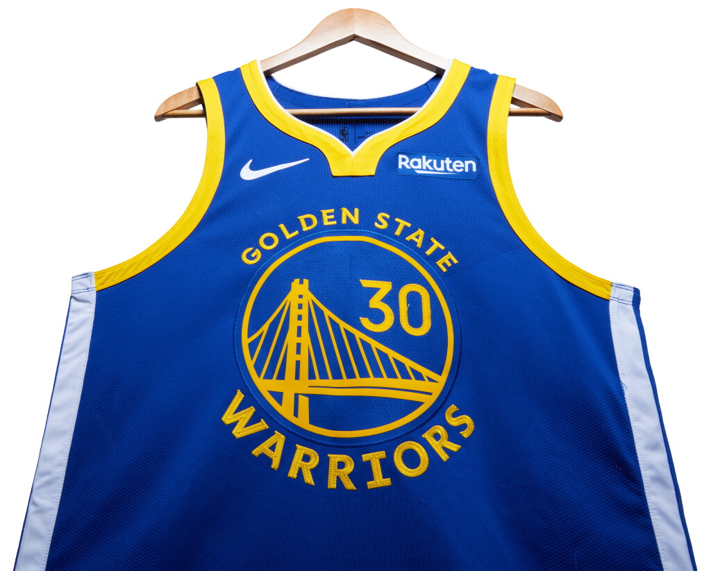 View full screen - View 1 of Lot 42. Stephen Curry Golden State Warriors 2023-2024 Game Worn Icon Edition Jersey.