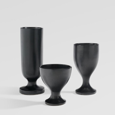 View full screen - View 1 of Lot 387. Three "Chalice" Vases.
