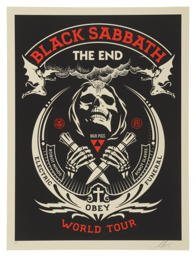 View full screen - View 1 of Lot 70. BLACK SABBATH "THE END".
