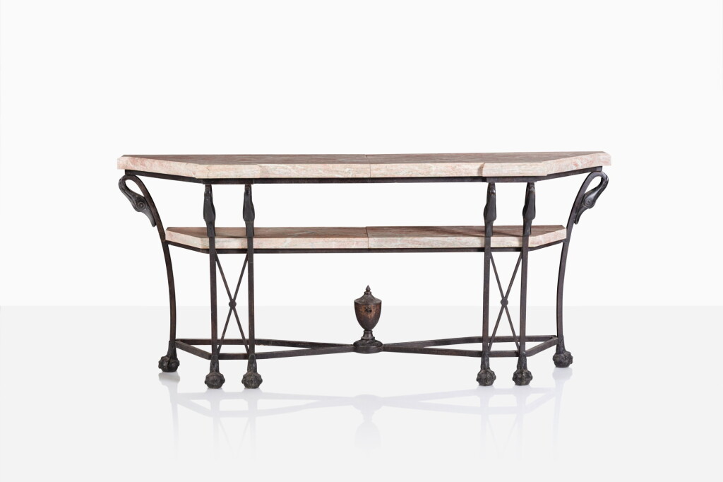View full screen - View 1 of Lot 68. Side table, probably unique piece.