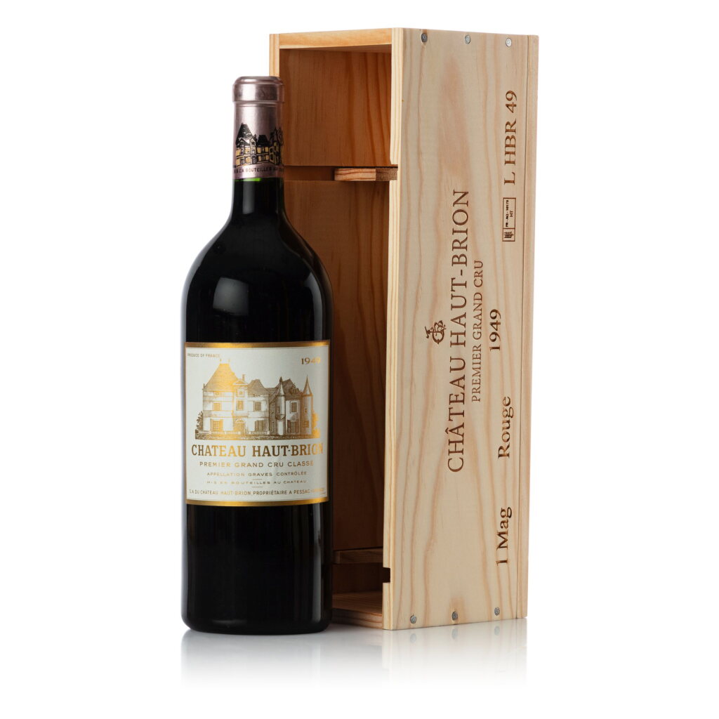 View full screen - View 1 of Lot 8. Château Haut-Brion 1949 (1 MAG).
