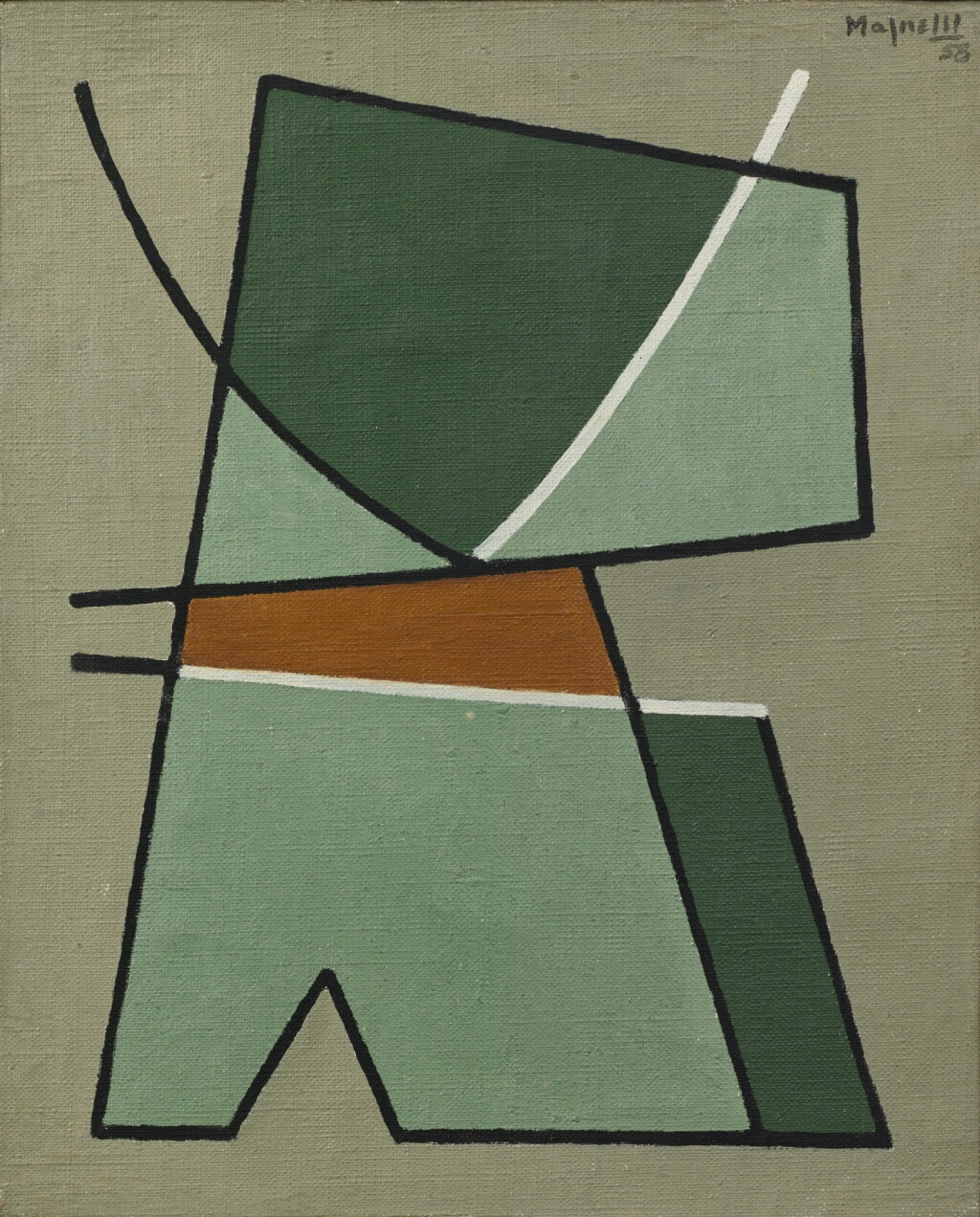 View full screen - View 1 of Lot 42. ALBERTO MAGNELLI | PEINTURE.