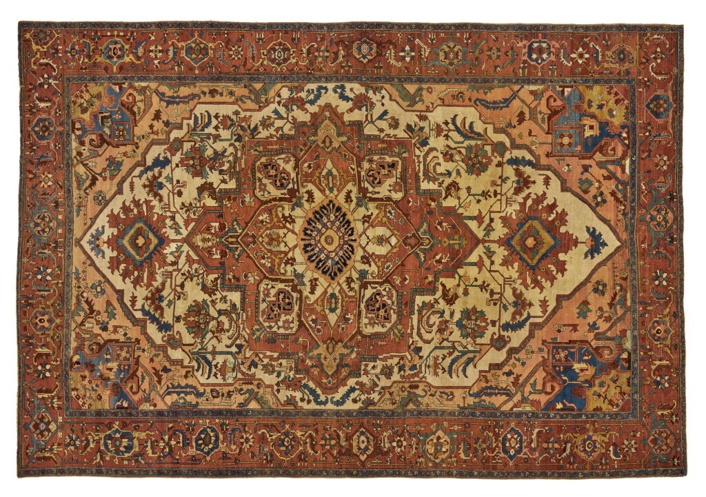 View full screen - View 1 of Lot 133. A Heriz Carpet, Northwest Persia, Last Quarter 19th Century.
