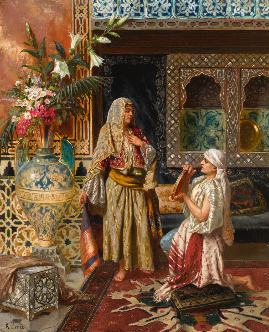 View full screen - View 1 of Lot 23. RUDOLF ERNST | THE FAVOURITE.