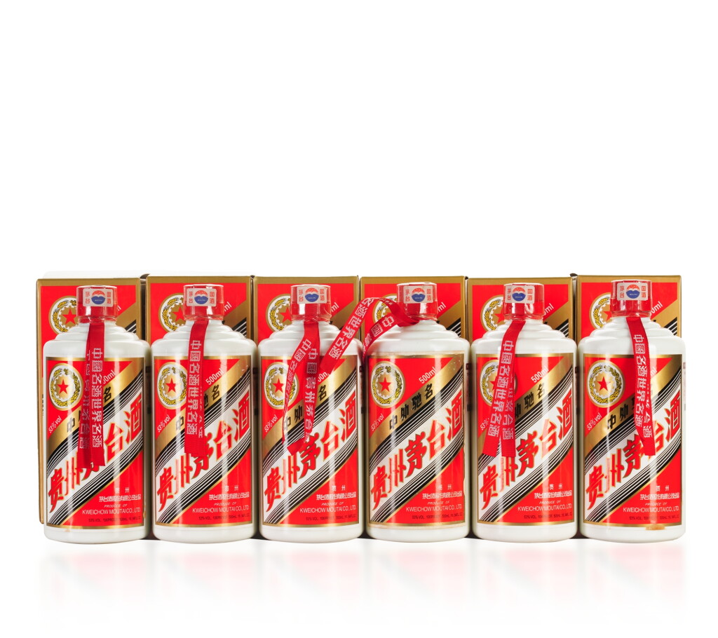 View full screen - View 1 of Lot 6. 2007年产 “五星牌”贵州茅台酒 Kweichow Five Star Moutai 2007 (6 x 500ml).
