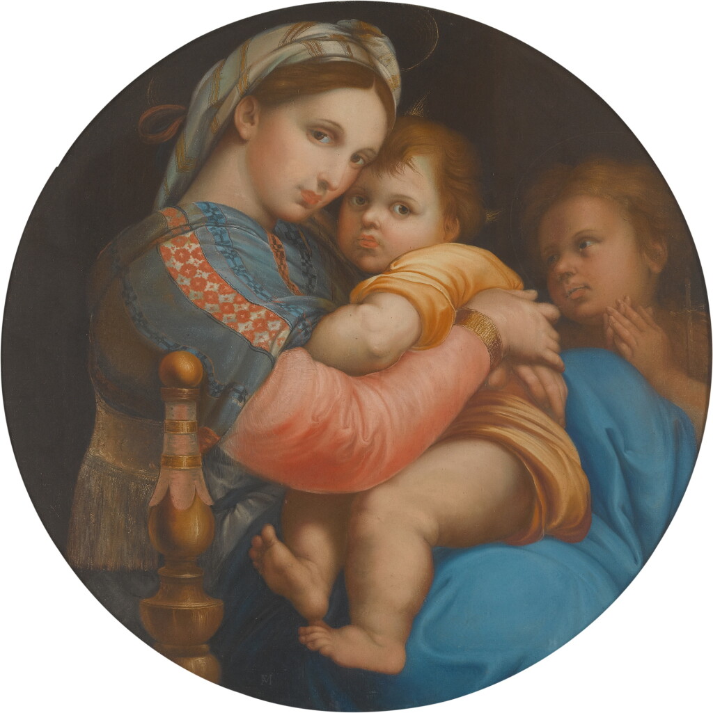 View full screen - View 1 of Lot 22. Madonna della Sedia.