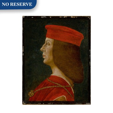 View full screen - View 1 of Lot 9. Profile portrait of a condottiero.