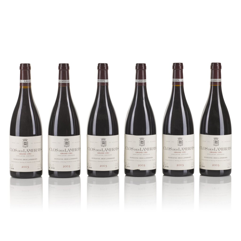 View full screen - View 1 of Lot 611. Clos des Lambrays 2003 Domaine des Lambrays (12 BT).