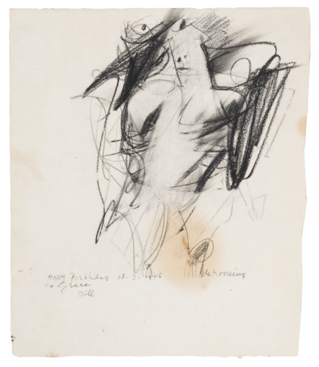View full screen - View 1 of Lot 7. WILLEM DE KOONING | UNTITLED (WOMAN).
