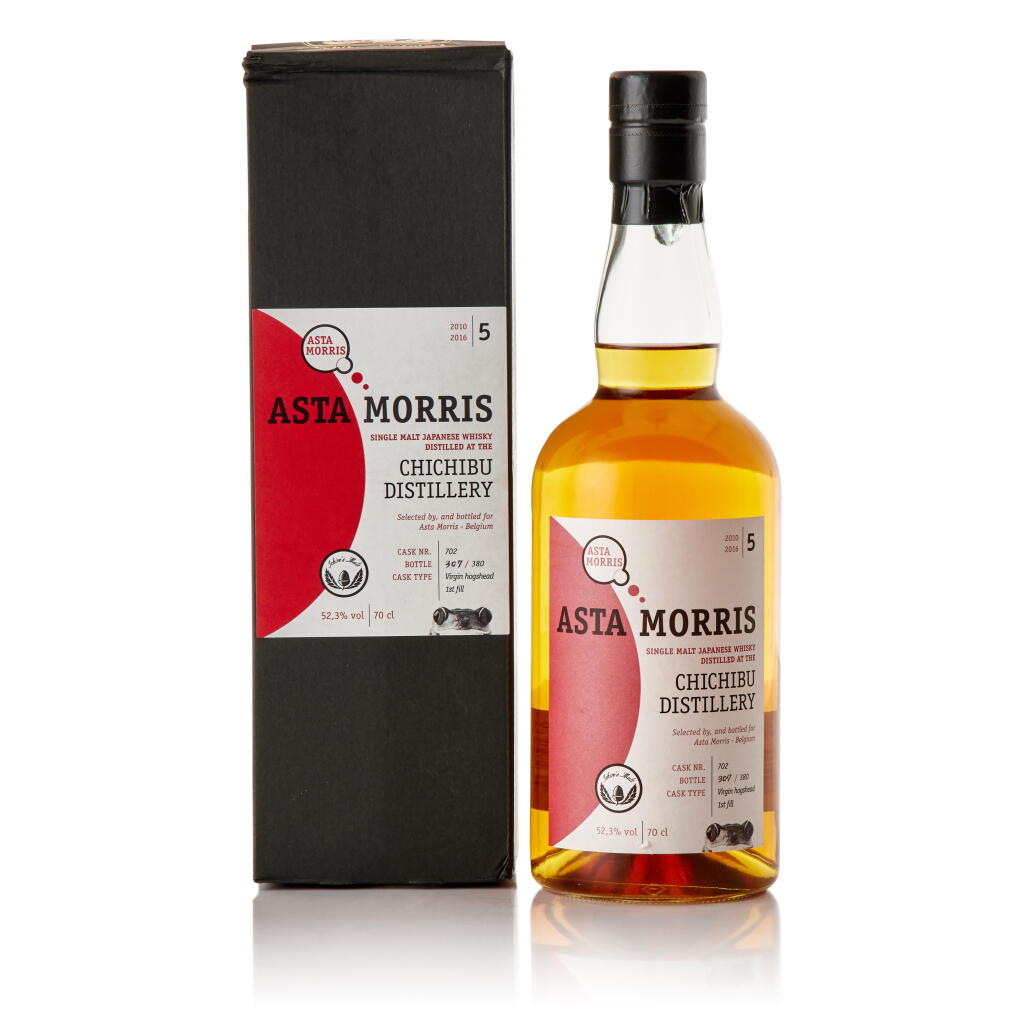 View full screen - View 1 of Lot 6152. 秩父 Chichibu for Asta Morris Cask #702 52.3 abv 2010 (1 BT70).