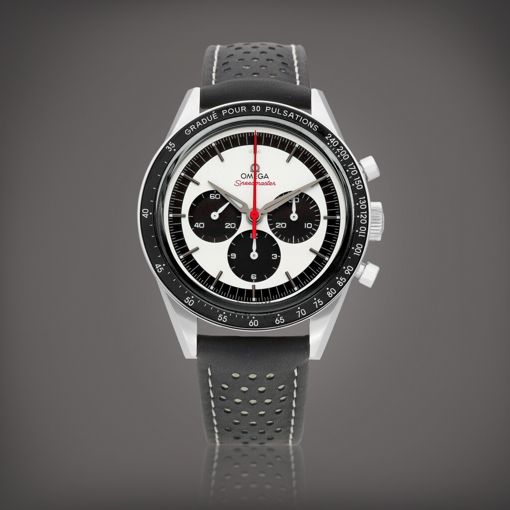 View full screen - View 1 of Lot 729. Speedmaster CK2998, Reference 311.32.40.30.02.001 | A limited edition stainless steel chronograph wristwatch, Circa 2018 | 歐米茄 | 超霸系列 CK2998 型號 311.32.40.30.02.001 | 限量版精鋼計時腕錶,約2018年製.