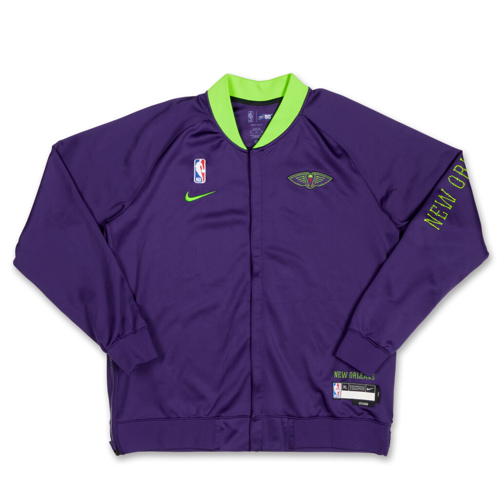 View full screen - View 1 of Lot 260. Jeremiah Robinson-Earl New Orleans Pelicans 2023-2024 City Edition Warmup Top.