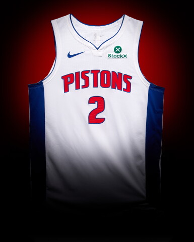 View full screen - View 1 of Lot 11. Cade Cunningham Detroit Pistons 2025-2026 Game Worn Association Edition Jersey | Double-Double.