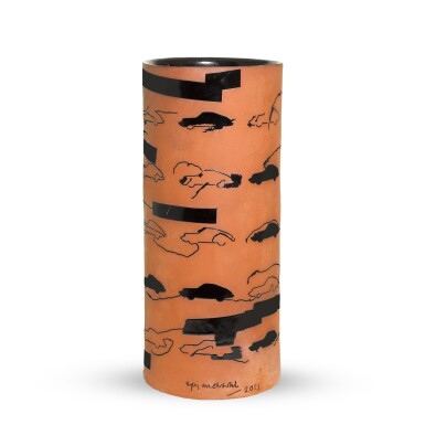 View full screen - View 1 of Lot 73. Porsche Vase.